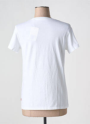 T-shirt col rond blanc LEVI'S femme