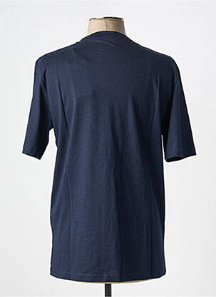 T-shirt col rond bleu JACK & JONES homme