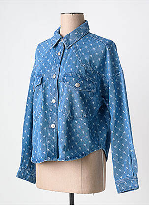 Chemisier bleu PIECES femme