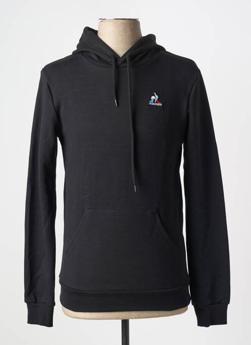 Sweat-shirt à capuche noir LE COQ SPORTIF homme