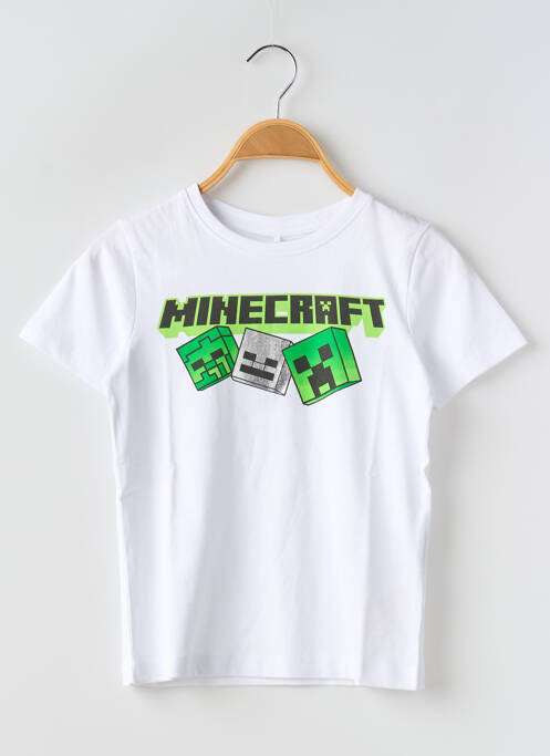 T-shirt blanc NAME IT pour garçon