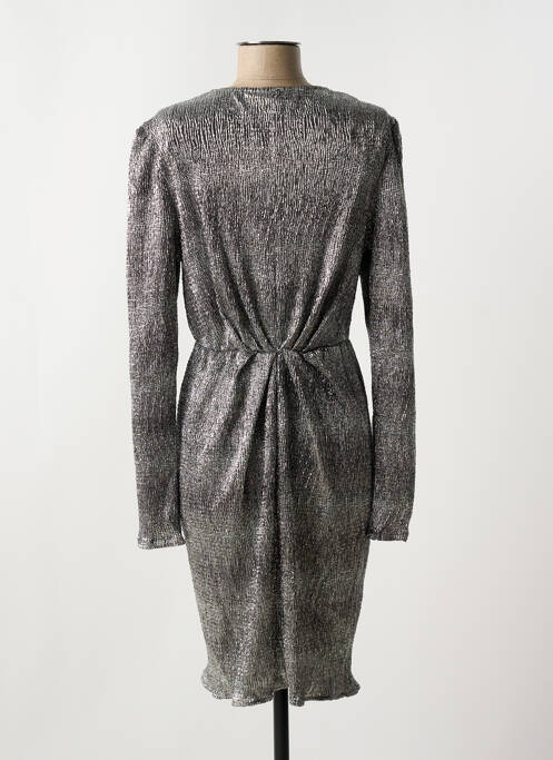 Robe courte argent VILA pour femme