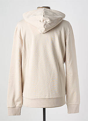 Sweat-shirt à capuche col rond gris JACK & JONES homme