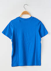 T-shirt bleu JACK & JONES pour garçon seconde vue