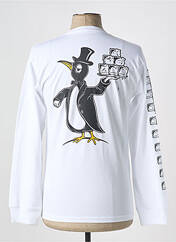 T-shirt blanc VANS pour homme seconde vue
