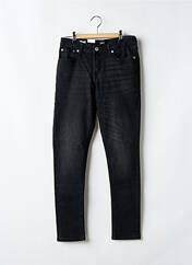 Jeans coupe slim noir JACK & JONES pour garçon seconde vue