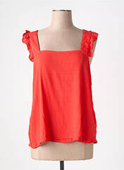 Débardeur rouge ICHI pour femme seconde vue