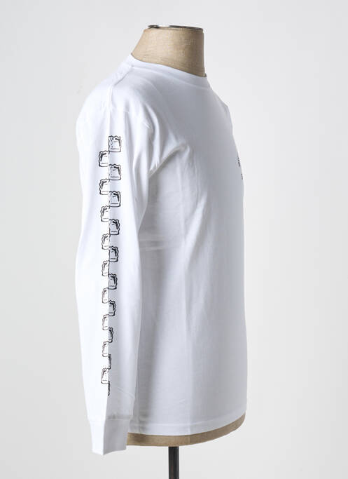 T-shirt blanc VANS pour homme