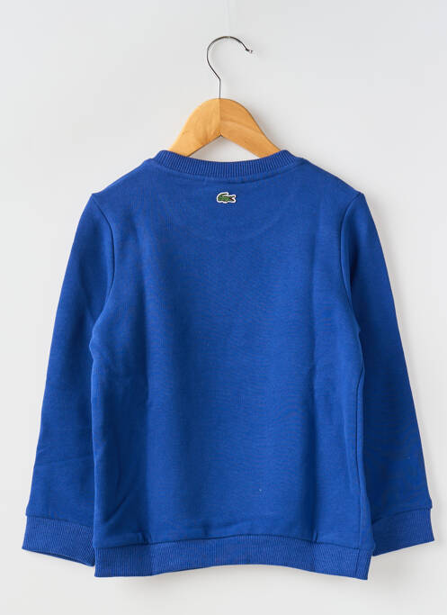 Sweat-shirt bleu LACOSTE pour garçon