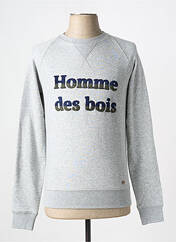 Sweat-shirt gris FAGUO pour homme seconde vue