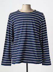 T-shirt bleu NUDIE JEANS CO pour homme seconde vue