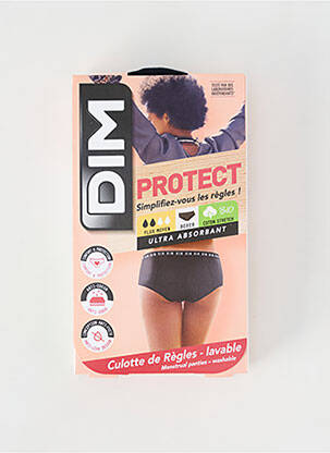 Culottes-menstruelles noir DIM pour femme
