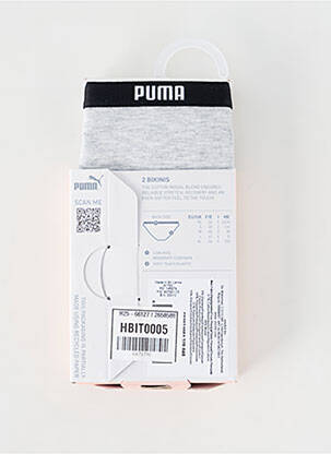 Culotte gris PUMA femme