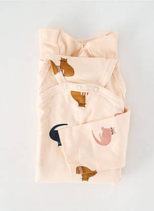 Body col rond beige LIEWOOD enfant
