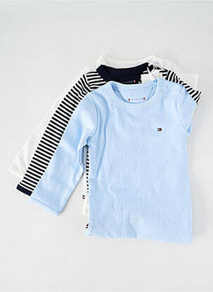 Body lingerie col rond bleu TOMMY HILFIGER enfant