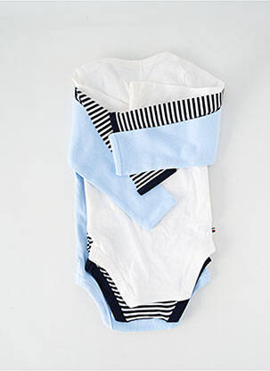 Body lingerie col rond bleu TOMMY HILFIGER enfant
