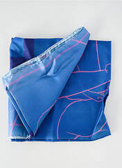 Foulard bleu NATACHA BIRDS X SARENZA pour femme seconde vue