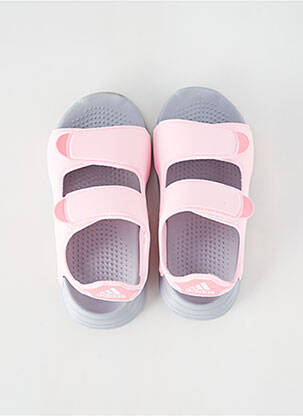 Sandales/Nu pieds rose ADIDAS pour fille
