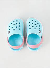 Mules/sabots bout rond bout rond bleu CROCS fille