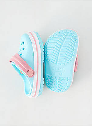 Mules/sabots bout rond bout rond bleu CROCS fille