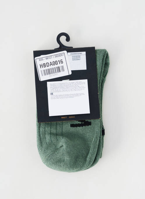 Chaussettes vert VANS femme