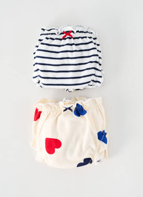 Culotte blanc PETIT BATEAU femme