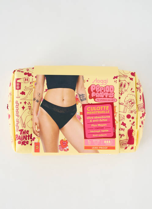 Culotte menstruelle noir SLOGGI femme