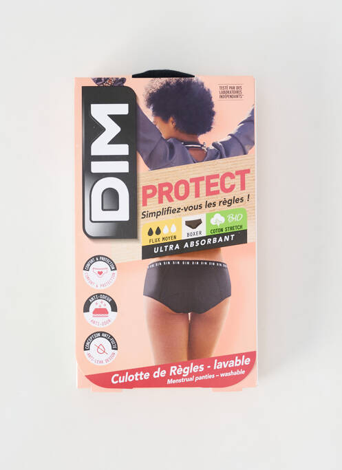 Culottes-menstruelles noir DIM pour femme