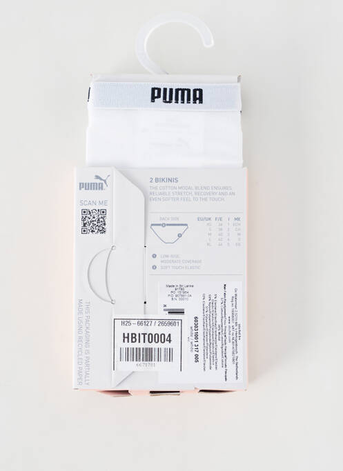 Culotte blanc PUMA pour femme