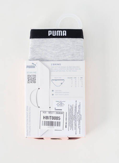 Culotte gris PUMA pour femme