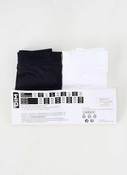 Culotte blanc DIM pour fille