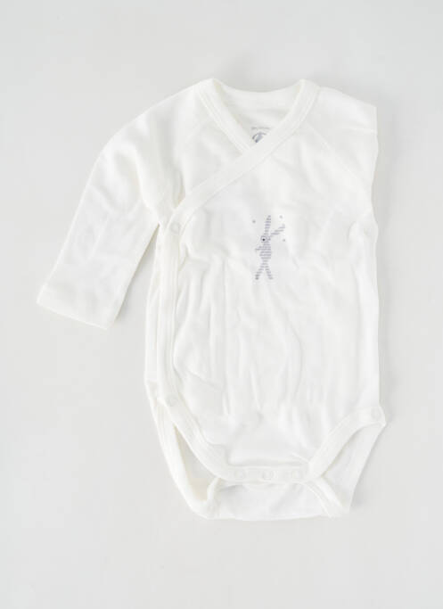 Body lingerie blanc PETIT BATEAU enfant