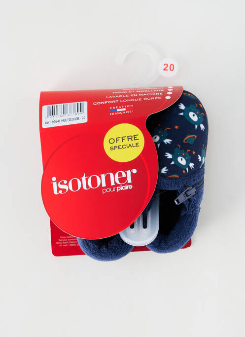 Chaussons/Pantoufles bleu ISOTONER pour enfant