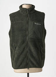 Blouson col col montant vert KNOWLEDGE COTTON APPAREL homme