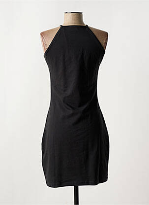 Robe courte col rond noir DICKIES femme