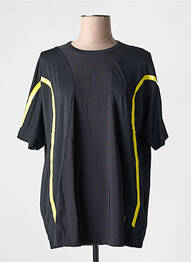 T-shirt col rond noir ADIDAS X STELLA MC CARTNEY femme