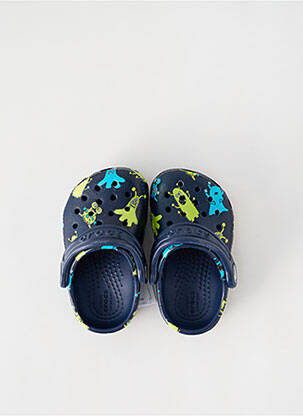 Mules/sabots bout rond bout rond bleu CROCS garçon