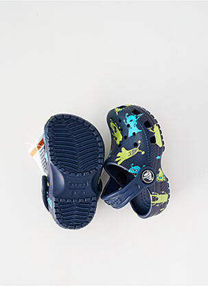 Mules/sabots bout rond bout rond bleu CROCS garçon
