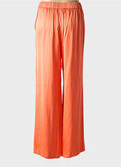 Pantalon droit orange SELECTED pour femme seconde vue