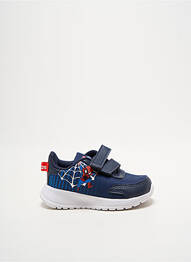 Baskets fermeture lacets bout rond bleu ADIDAS garcon