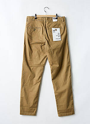 Pantalon droit marron SELECTED homme