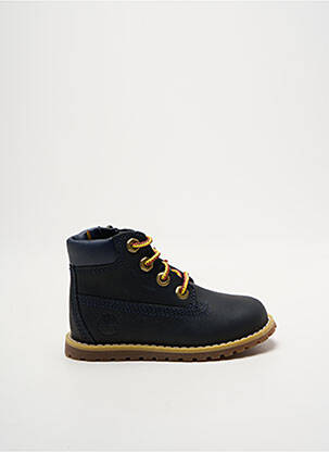 Bottines/boots bout rond bout rond noir TIMBERLAND garçon