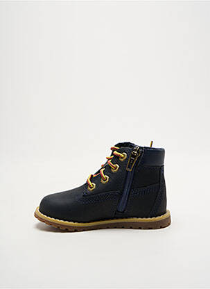 Bottines/boots bout rond bout rond noir TIMBERLAND garçon