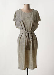 Robe courte beige SELECTED pour femme seconde vue