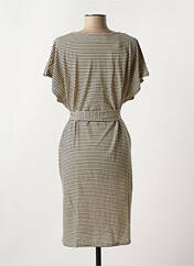 Robe courte beige SELECTED pour femme seconde vue