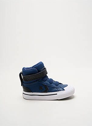 Baskets fermeture lacets bout rond bleu CONVERSE garçon