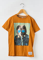 T-shirt marron NAME IT pour garçon seconde vue