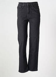 Jeans coupe droite noir SELECTED femme