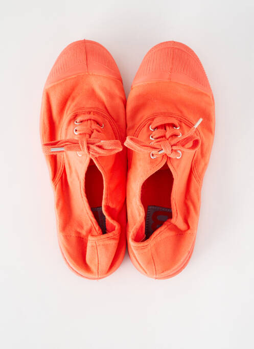 Baskets orange BENSIMON pour fille