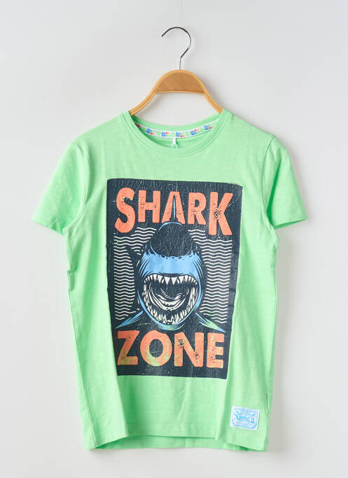 T-shirt vert NAME IT pour garçon